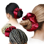 Ruby Curl IMEL Studio scrunchie (100% silk)