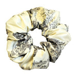 Porcelain Toile IMEL Studio scrunchie (100% silk)