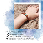 Turquoise Joy Radiance bracelet by IMEL Studio for revitalization and immunity